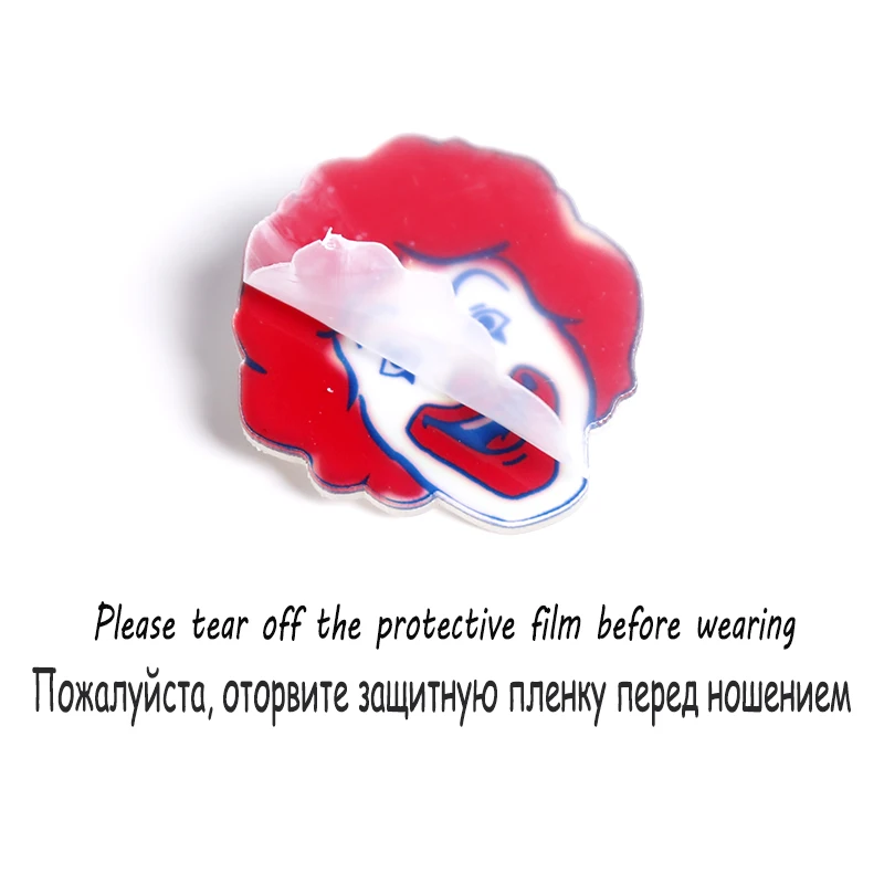 Nengdou Y6 Мультяшные значки на брошке, акриловые Значки для одежды, значок утки, Милая брошь с животными, значок на рюкзаке, кавайная булавка для женщин