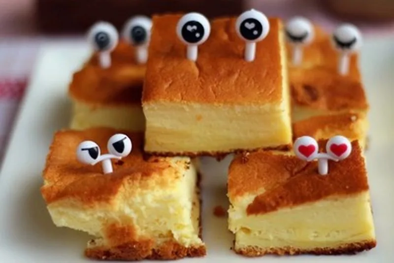 10 шт./компл. Детские Ланч декоративная Цвет случайный милые глаза фермы принт