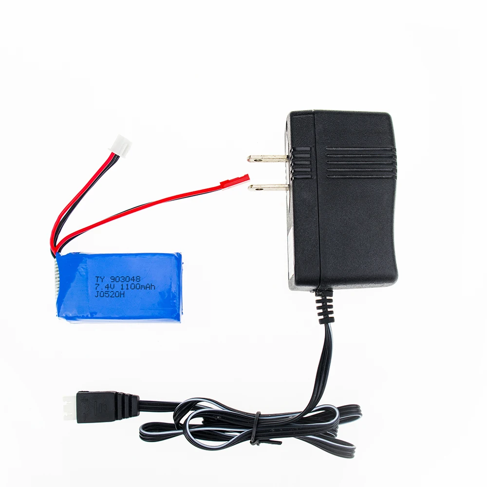 7 4 V 1100mah Wltoys США/Китай вилка зарядное устройство A949 A959 A969 A979 K929 LiPo батарея JST часть