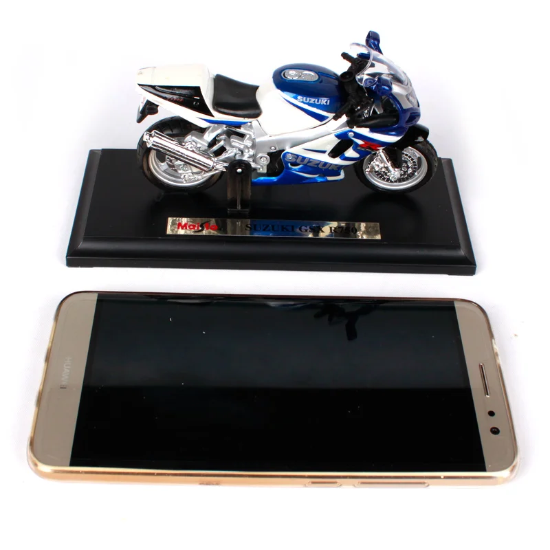 Мотоциклетный велосипед MAISTO 1:18 Suzuki GSX R750 модель под давлением игрушка новинка в