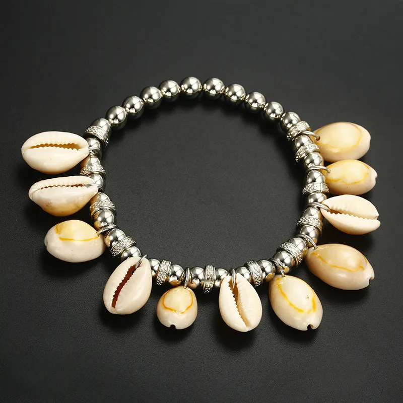 Женский винтажный браслет на щиколотку ручной работы в стиле бохо из медного