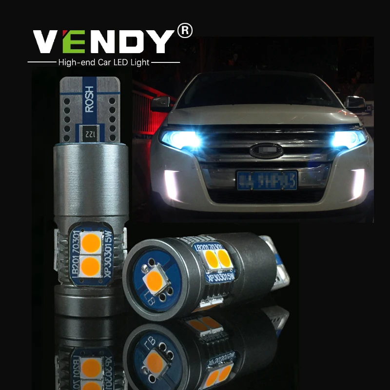 

2pcs Car LED Clearance Lights W5W T10 194 2825 Auto 12V Bulbs Canbus No Error Position Width Parking Lamp Side Light Car Styling