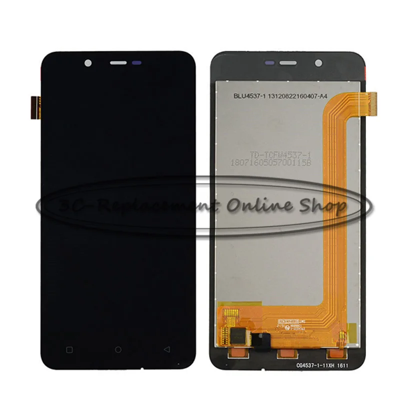 Черный 4 5 дюймов для Gionee p5 мини ЖК дисплей Дисплей + кодирующий преобразователь