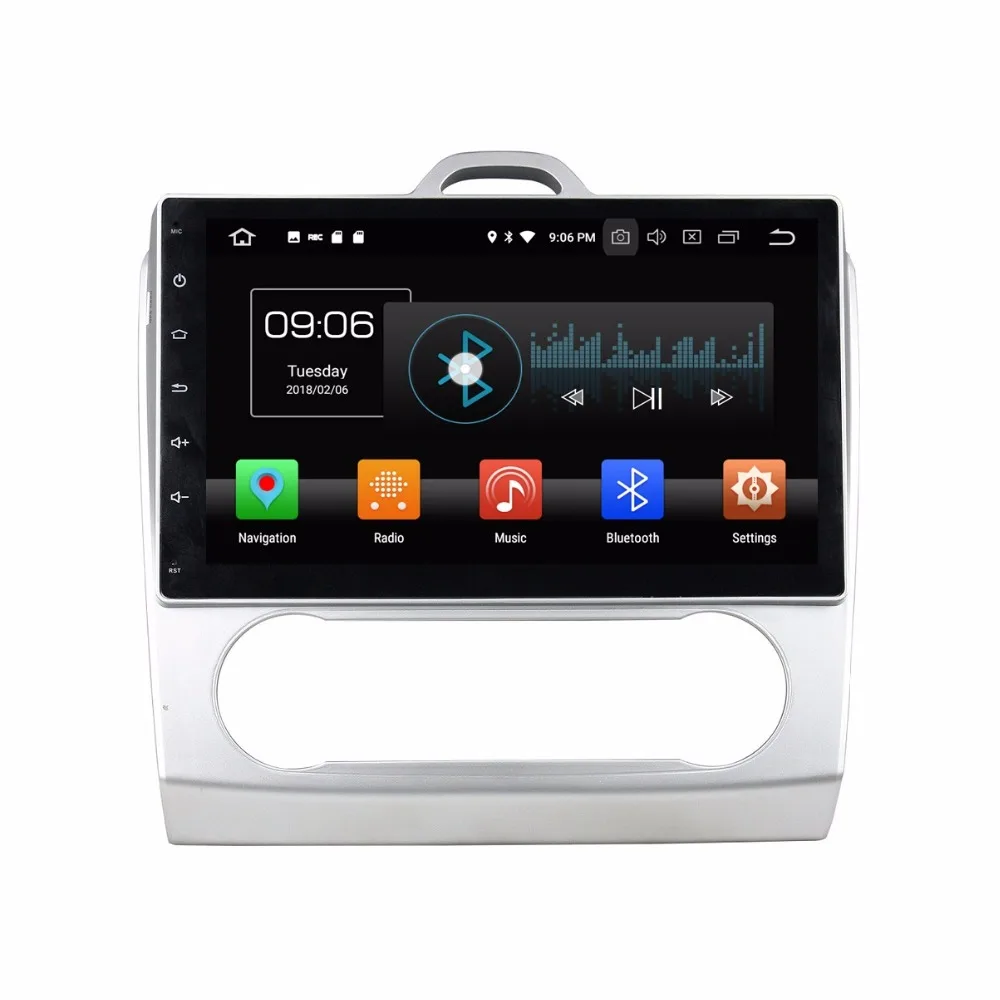 4 Гб + 32 ГБ Android 8 0 Octa Core 10 1 &quotавтомобиль DVD gps для Ford Focus 2004 2005 2006 2007 2008 2009 2010 2011 USB с