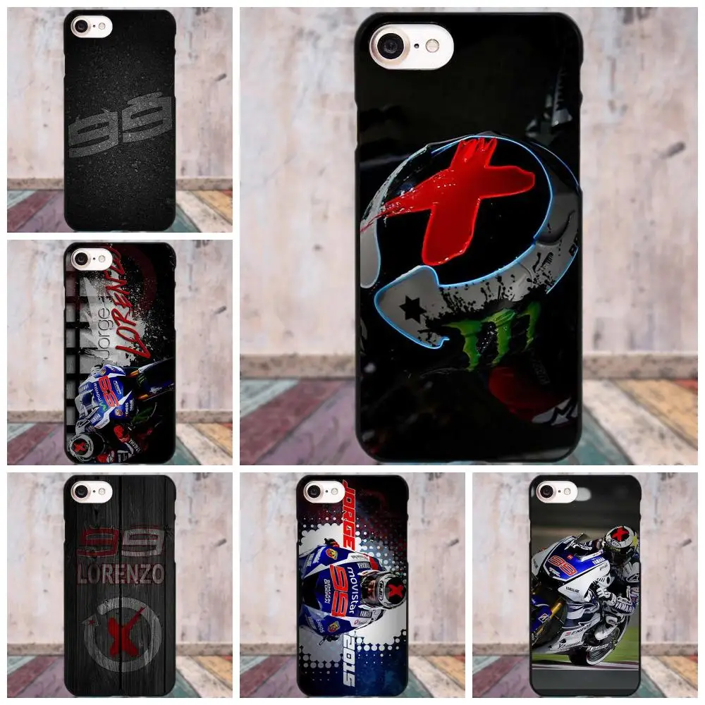 Лого Jorge Lorenzo No 99 мотоцикл мягкий чехол для Apple iPhone 4 4S 5 5C SE 6 6S 7 8 Plus X LG G3 G4 G5 G6 K4 K7 K8 K10