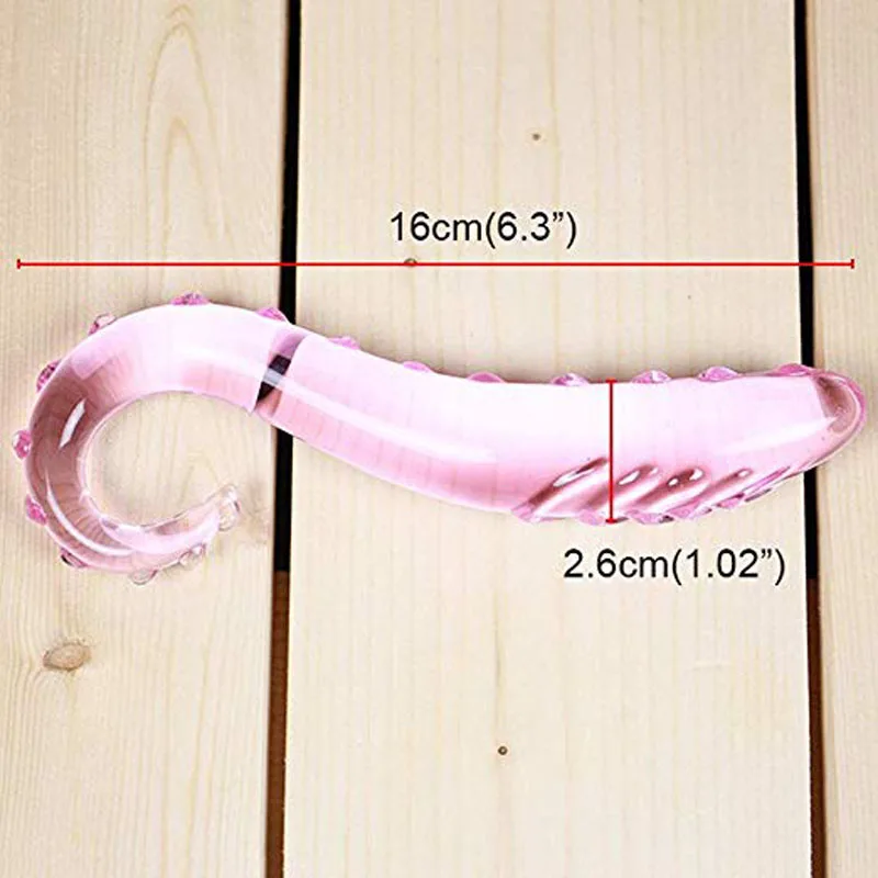 Glass Anal Plug Sex Toys Prostate Massager Erotic Adult for Men Women Wand Products Butt Crystal Dildo | Красота и здоровье