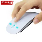Chyi Беспроводной ультратонких сенсорный Мышь 2.4 ГГц 1600 Точек на дюйм silent Super Slim оптическая Мышь эргономичный ультра-тонкий Мыши компьютерные для ноутбук Desktop