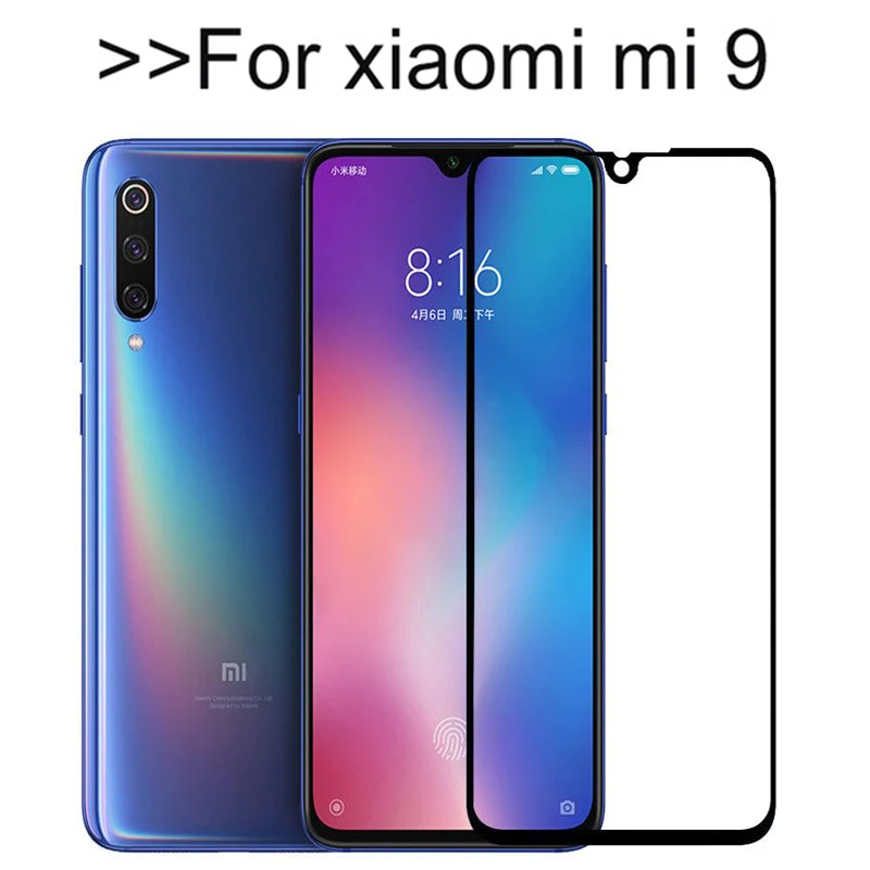 Защитное стекло для ksiomi mi9 защита экрана закаленное Siomi cam лист xiaomi mi 9 xiaomei 9mi