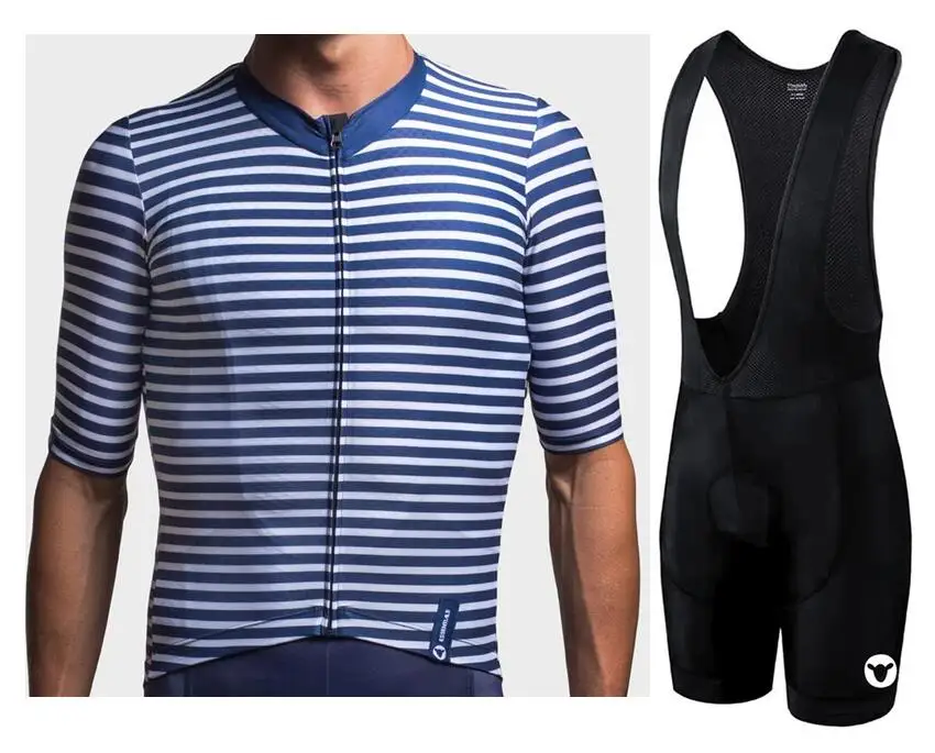 Ropa ciclismo black sheep Pro team летний Гоночный комплект для велоспорта, футболка с коротким рукавом и шорты на лямках, комплекты с итальянским наконечником для ног - Цвет: 6