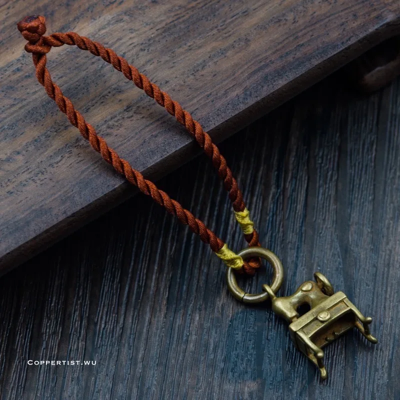 Coppertist. wu латунный брелок швейная машина sartorius Подвески DIY мужские ювелирные