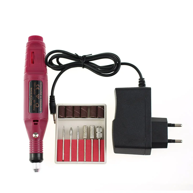 Электрическая машинка для маникюра и педикюра 1 комплект | Красота здоровье