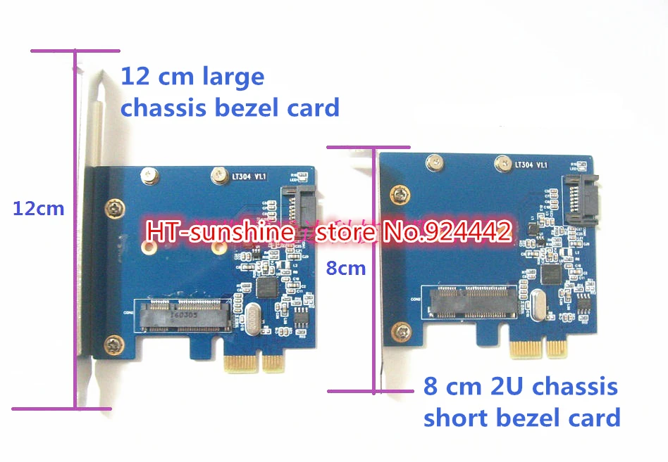 Настольная комбинированная Плата расширения MSATA PCI E PCIe к mSATA + SATA3.0 поддерживает