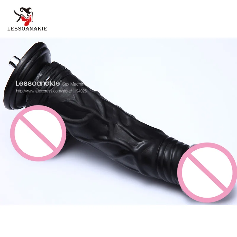 Большой черный монстр фаллоимитатор D04 8 66 дюйма для секс машины Lessoanakie в длину 1 87