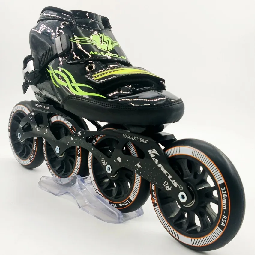 Маркус профессиональная обувь для скоростного катания Фристайл ботинки на