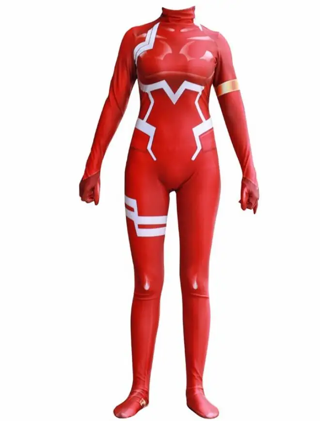 Костюм для косплея Дарлинг во Фране 02 ZERO TWO CODE 002 комбинезон национальной команды