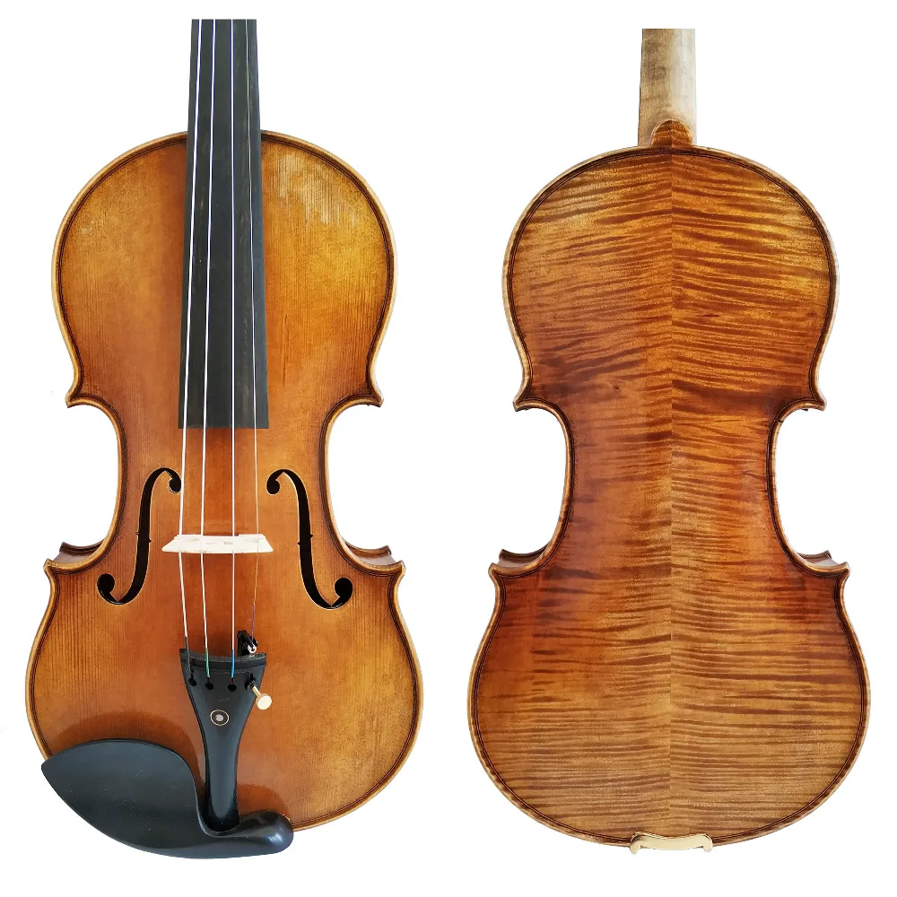 Копия Antonio Stradivari Cremonese 1716 модель скрипки с сумка из ткани и бразильский лук канифоль FPVN03#2
