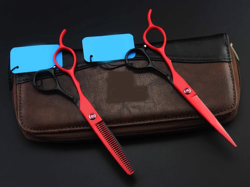 6 &quotяпонские ножницы для стрижки волос с гравировкой левая рука искусственные