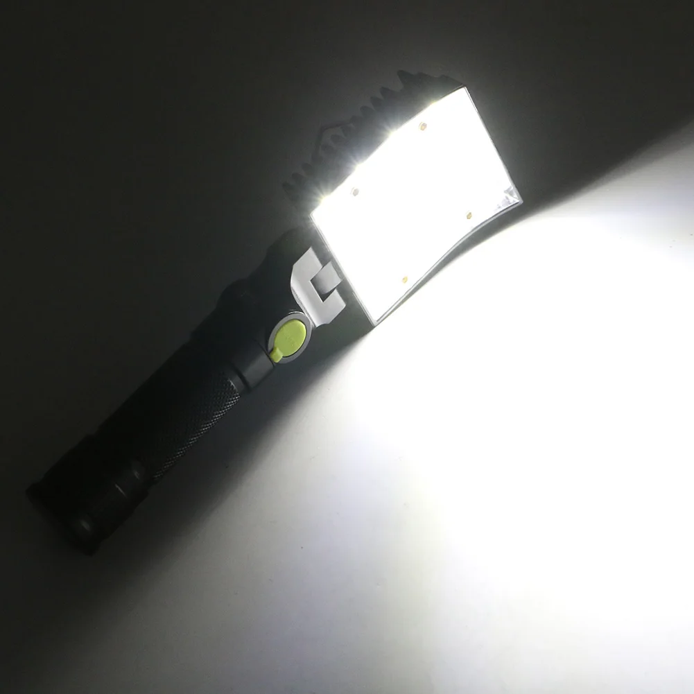 Фонарь светодиодный Аккумуляторный с 16 светодиодами 4 режима USB | Лампы и