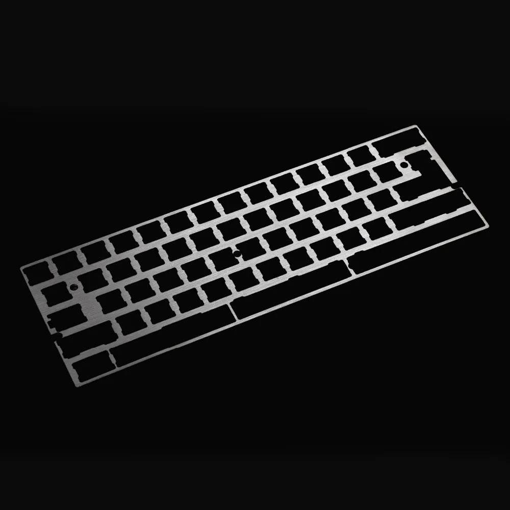 YMDK 64 Minila стальная пластина с кисточкой YD60MB программируемая подсветка RGB PCB для 60