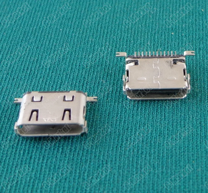10X 12 Pin Mini Micro USB разъем P зарядное устройство для Samsung lenovo huawei HTC мобильный