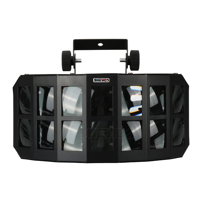 Светодиодный светильник 30 Вт RGBW с бабочкой DMX512 сценический эффект подходит для дискотеки DJ вечерние танцевальные площадки для ночного клуба KTV и бара Быстрая