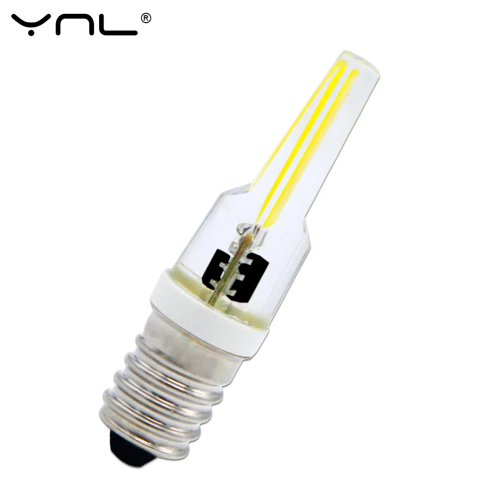 YNL E14 Светодиодный ная лампа 220 В 3 Вт COB 2508 Светодиодная 360 луч угловая люстра