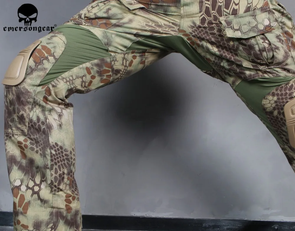 Мужские камуфляжные охотничьи брюки MR EMERSONGEAR G3 Version тактические боевые для
