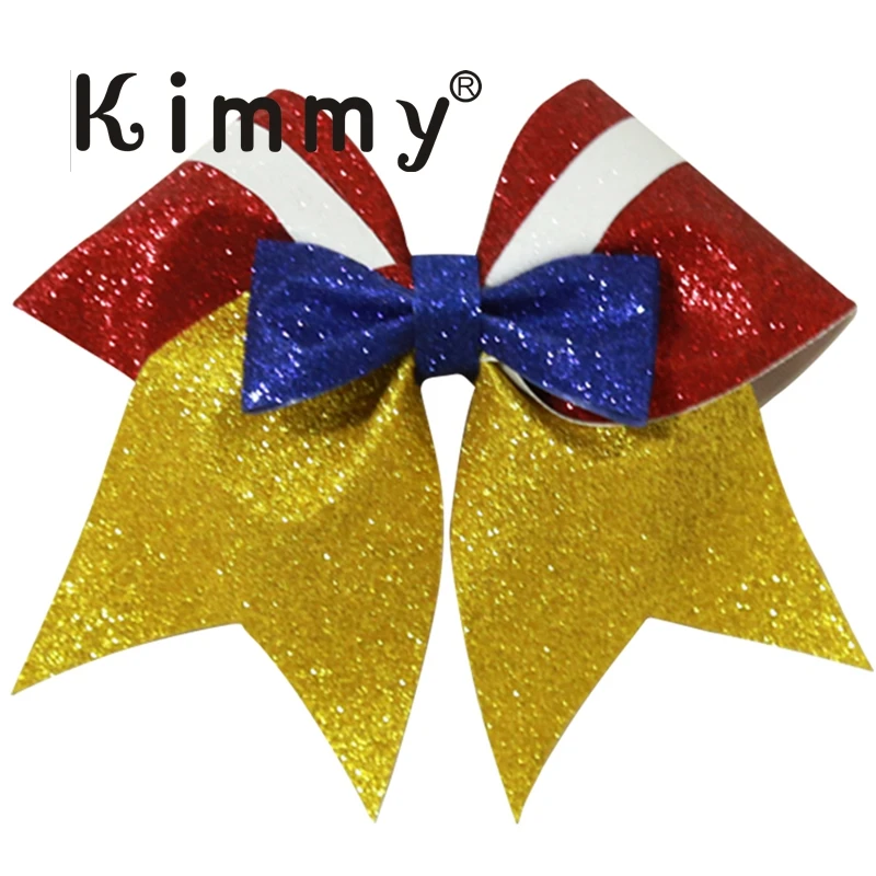

Chass Tinsel Metallic Jumbo Statement Performance Hair Bow Princess