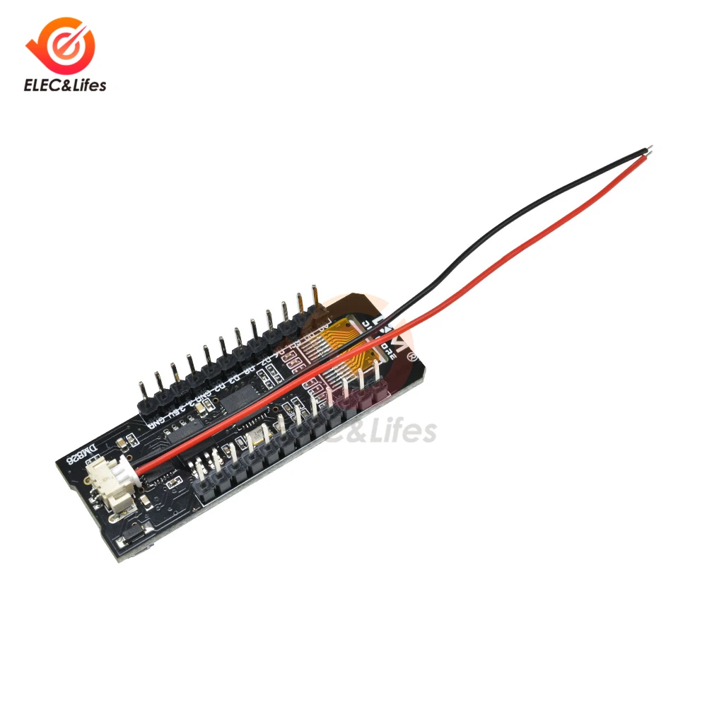 Плата макетная NodeMcu с OLED дисплеем 0 91 дюйма ESP8266 плата Wi Fi CP2104 32 Мб Flash ESP 8266 модуль