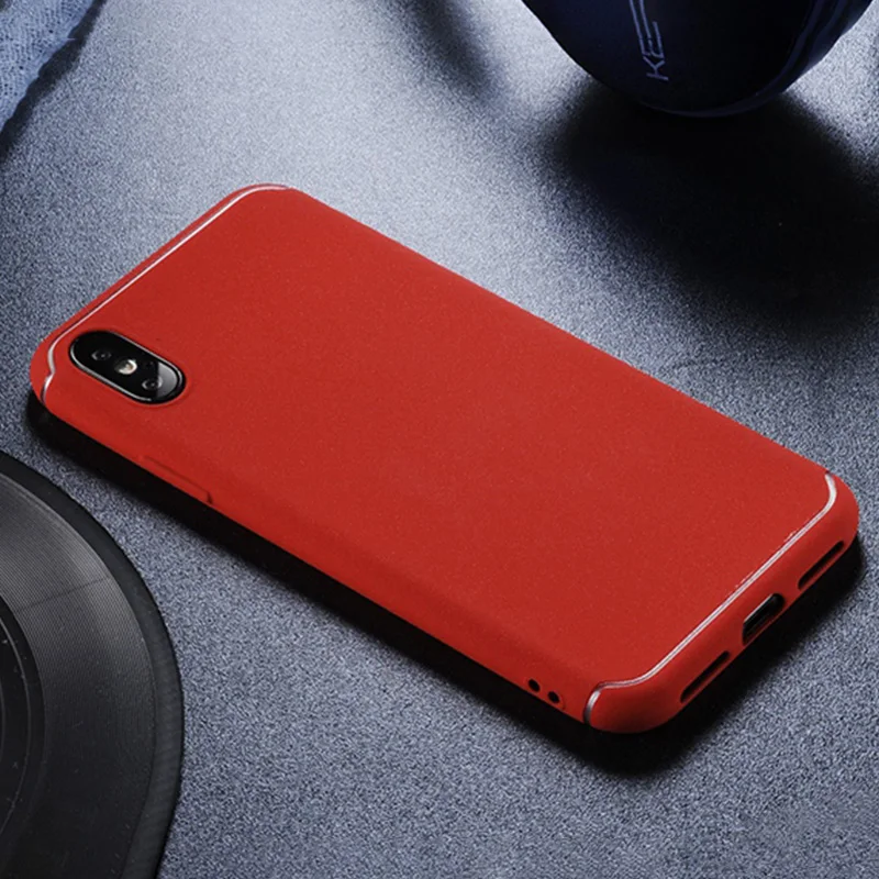 SIXEVE модный Матовый Телефон чехол для iPhone 7 8 6 S Plus X 10 SPlus 5 4 дюймов Мягкие