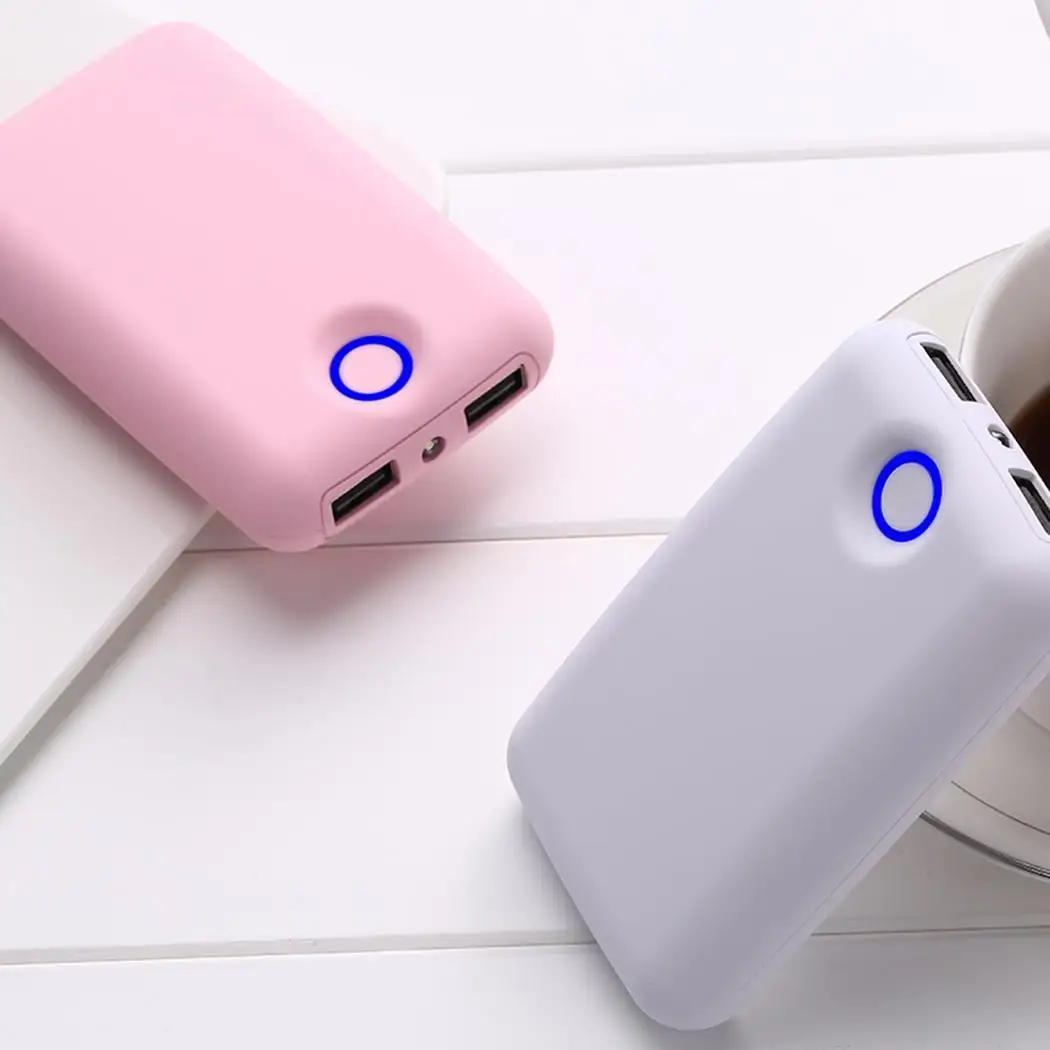Внешний аккумулятор 10000 мАч быстрая зарядка внешний USB портативное зарядное
