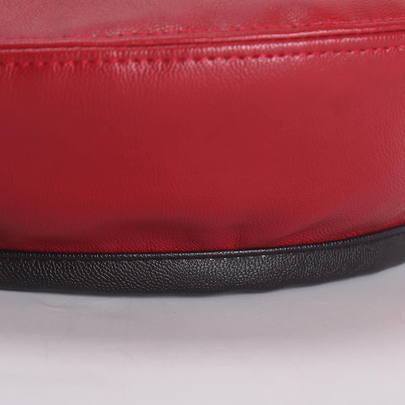 

ROSELUOSI Autumn New Faux Leather Berets Hats Women PU Leather Hat Solid Color Felt Cap Boina Feminina