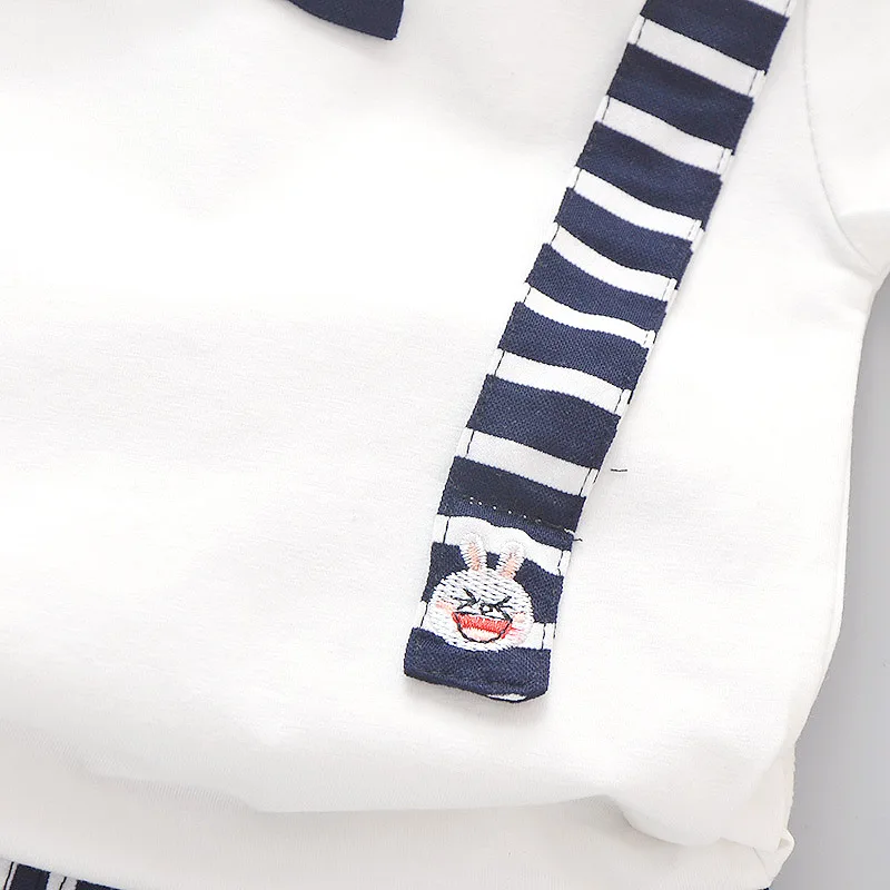 Одежда для мальчиков лето 2019 Детская футболка костюм из двух предметов хлопковая