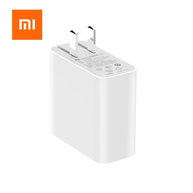 Адаптер питания Xiaomi Type-C USB-C (45 Вт 65 Вт) 5 в 9 12 В 15-3A 20V-2.25A QC3.0 устройство быстрое