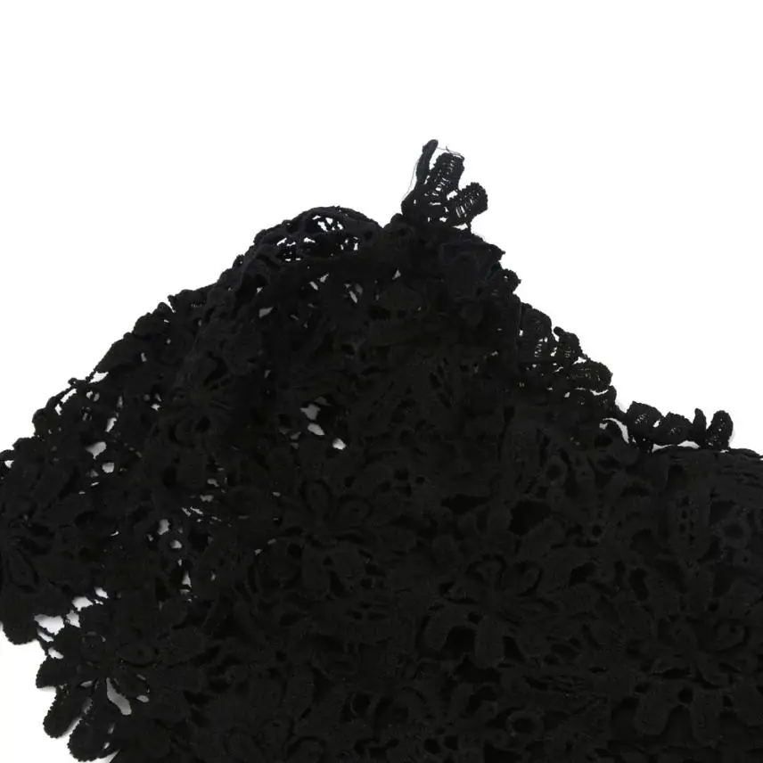 Женская футболка с открытыми плечами KANCOOLD Повседневная из шифона кружевным