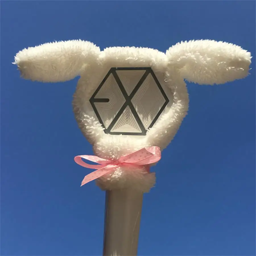 Милый мультяшный светильник Kpop EXO повязка на голову плюшевая накладка чехол Chanyeol