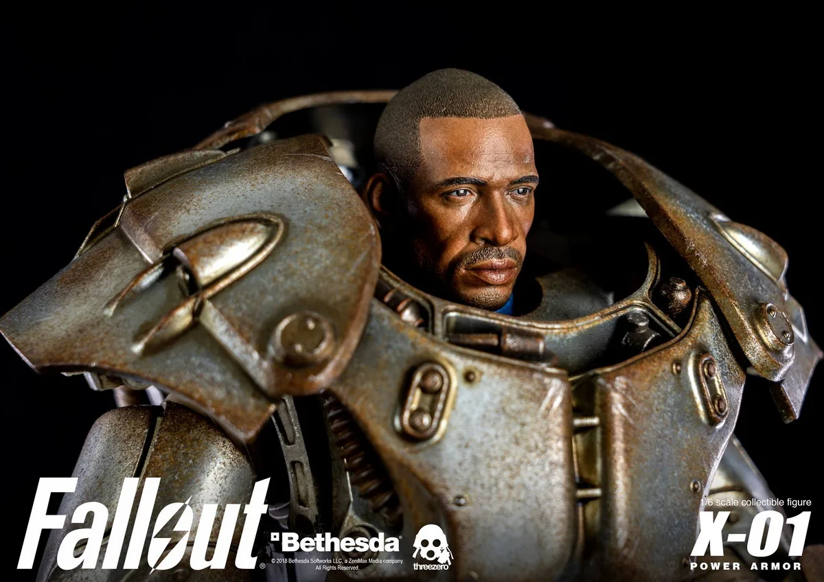 Оригинальная фигурка ThreeZero 1/6 Fallout 4 X-01, мощная броня, меха бетеста, коллекция, фигурка для фанатов, подарок на праздник