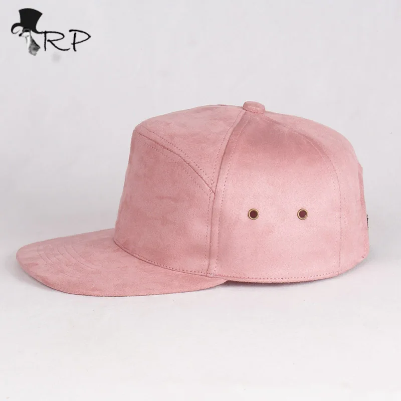 Вельветовые замшевые брендовые пустые 5 кепки хип-хоп шляпа Bone Bobby Five бейсболка