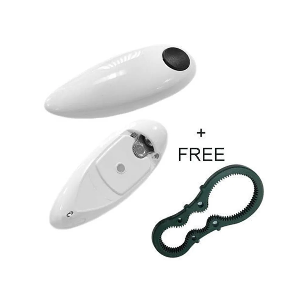 Одно касание автоматический электрический консервный нож для бутылок и ключ без