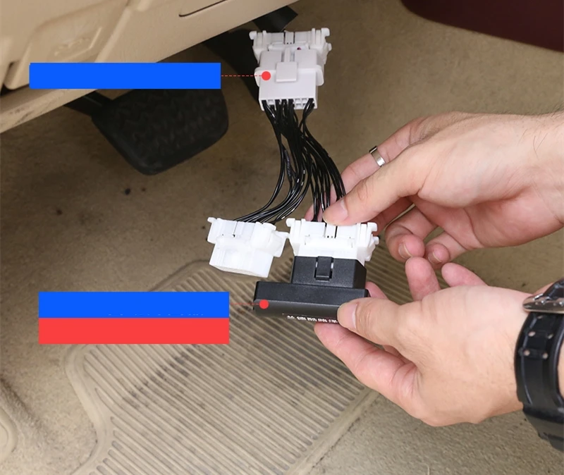 Переходник OBD один-два конверсионный штекер многоточечный удлинитель