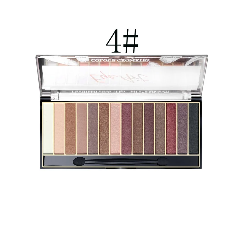 Мерцающие матовые тени для век Палитра Косметика водонепроницаемые макияж