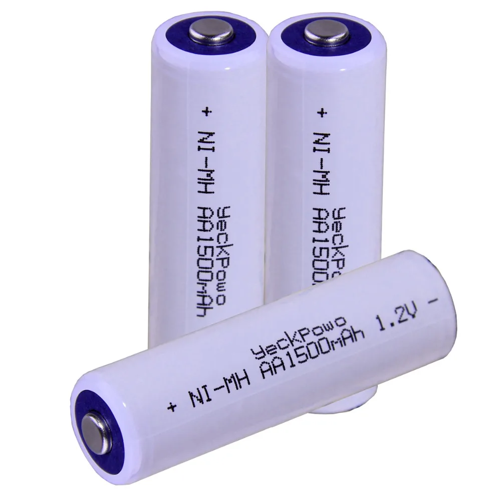 Реальная емкость! Перезаряжаемый Аккумулятор AA 3 шт. 1 2 В NIMH 1500 мА · ч для камеры