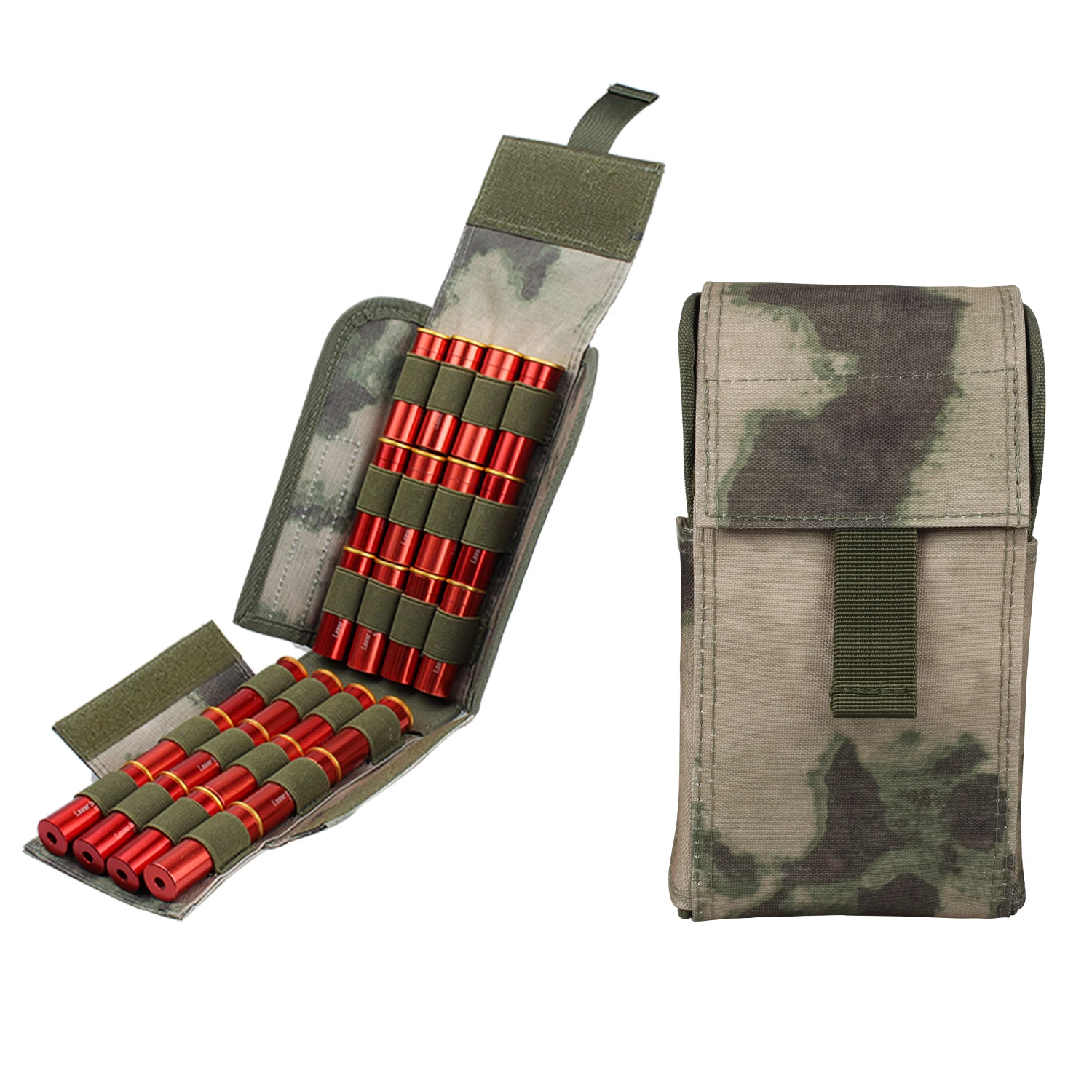AFG Vapanda 25 круглые корпуса охотничьи патроны сумка 12GA 12 Калибр патроны Molle Тактические Военные перезагрузки журнал сумки журнал сумка - Цвет: AFG