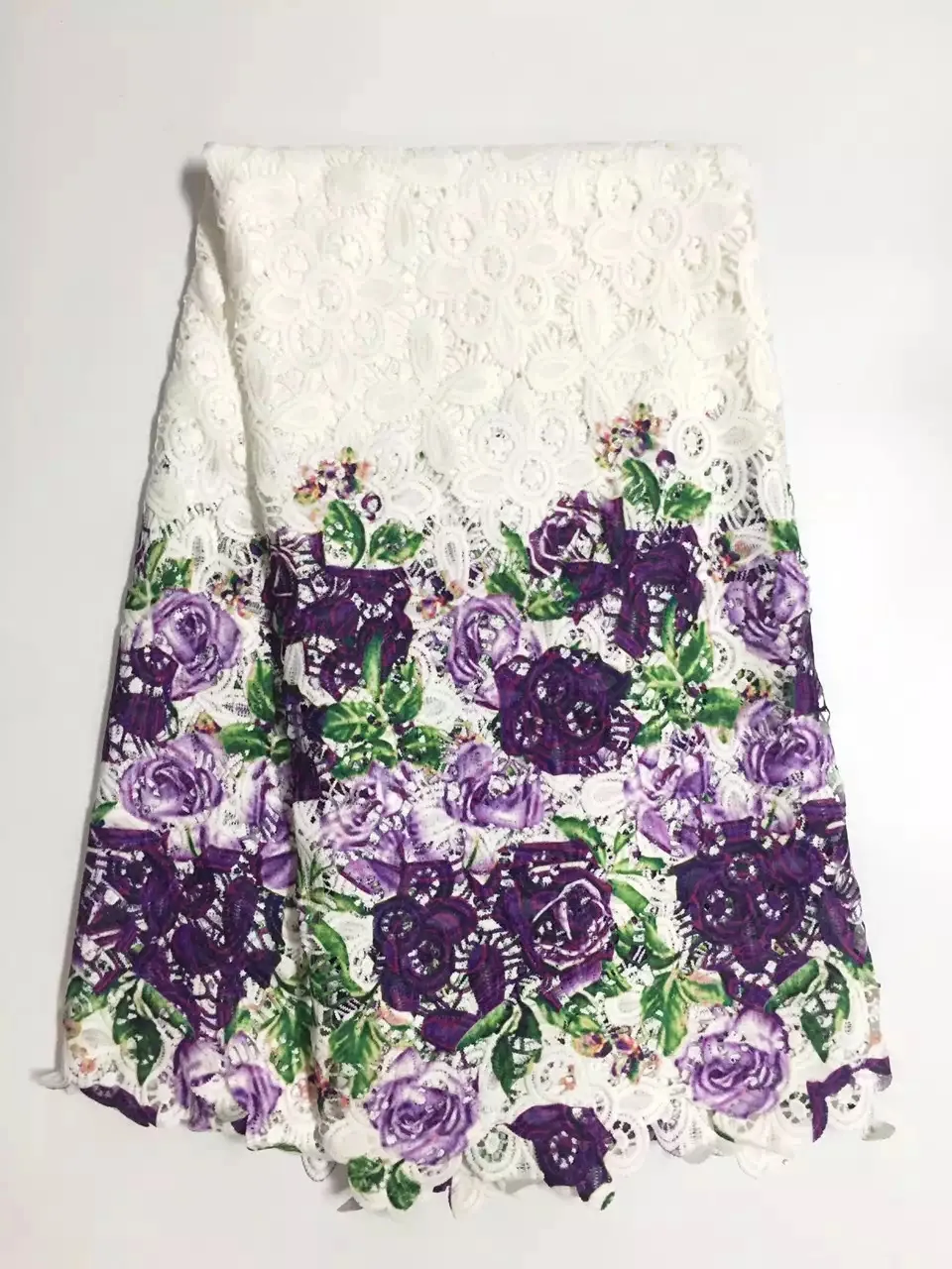 Latest nigerian laces 2017 african lace fabric with beads High quality french stones guipure | Дом и сад