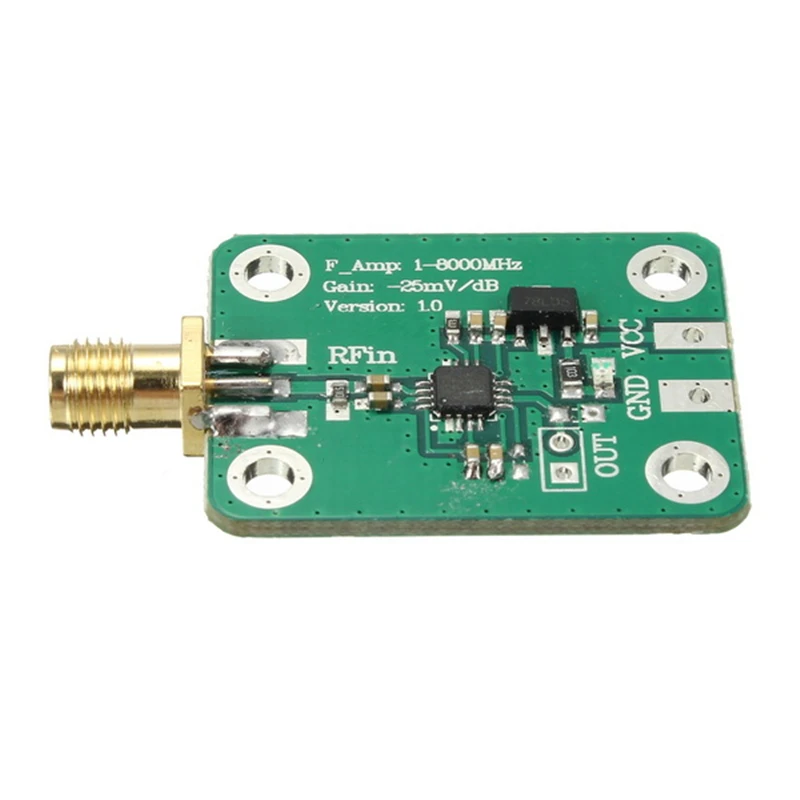 DANIU DC 7 15 в 1 8000 МГц AD8318 логарифмический детектор rf 70dB RSSI измерительный модуль