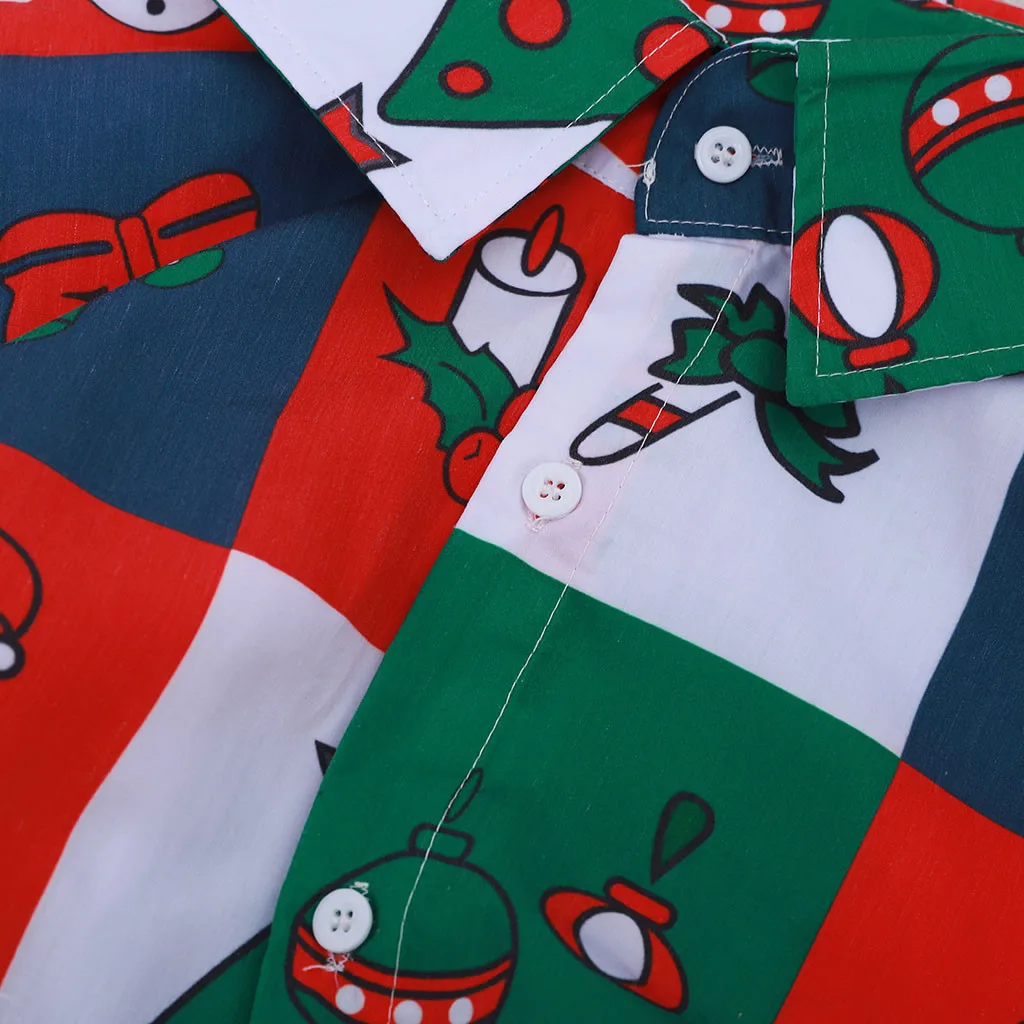 Мужская рубашка camisa masculina, Рождественская рубашка с принтом снеговика, Новое поступление, тонкий Топ с длинным рукавом, мужские блузки