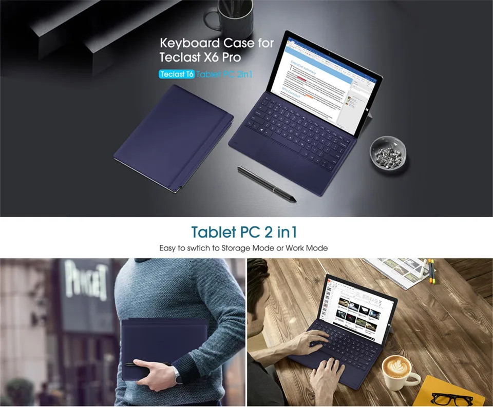 Оригинальная Магнитная клавиатура для планшета Teclast T6 клавиатура для Teclast X6 Pro планшет тачпад Клавиатура для tacast T6