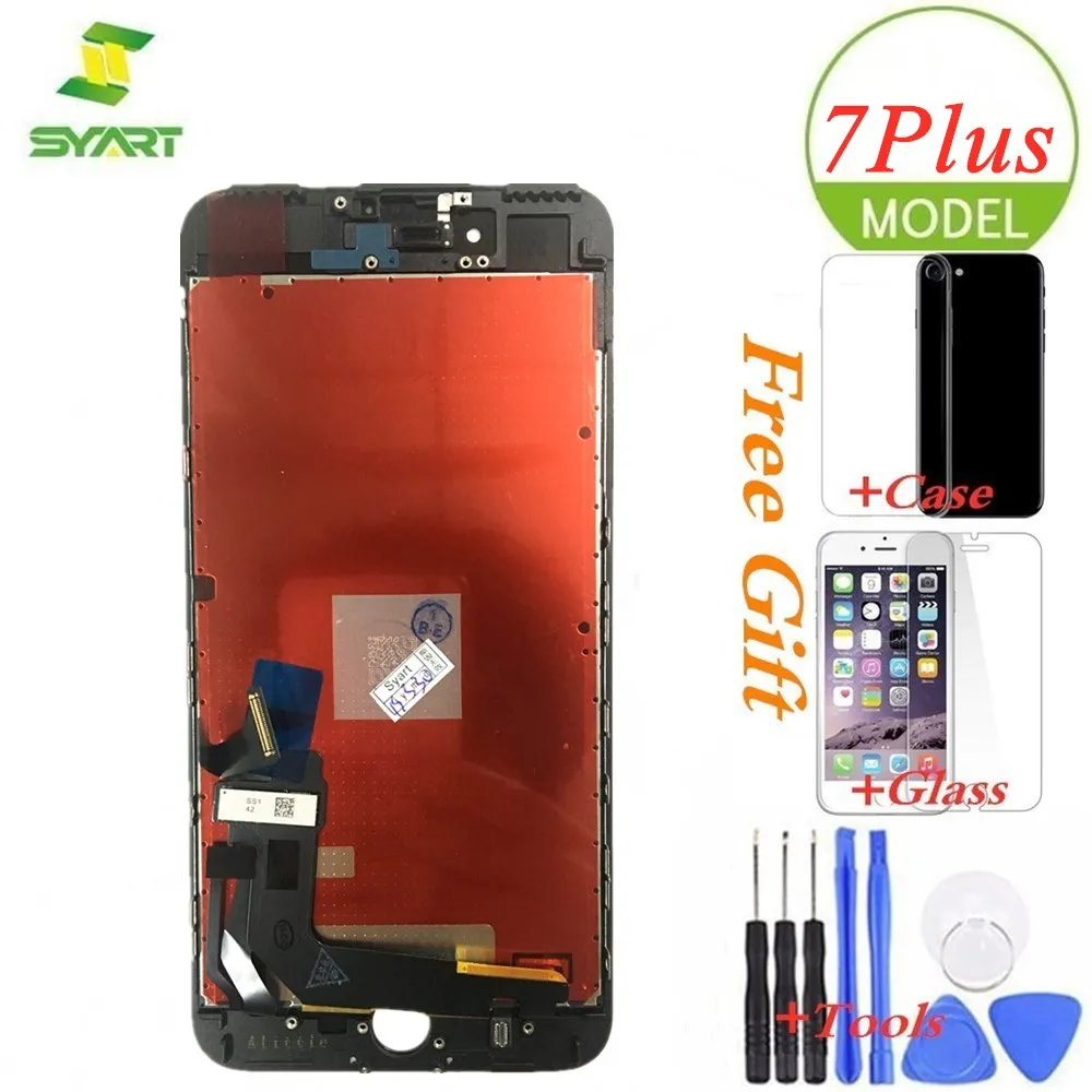 Для iPhone 7 Plus 8 ЖК дисплей сенсорный экран дигитайзер сборка Замена + хороший 3D для