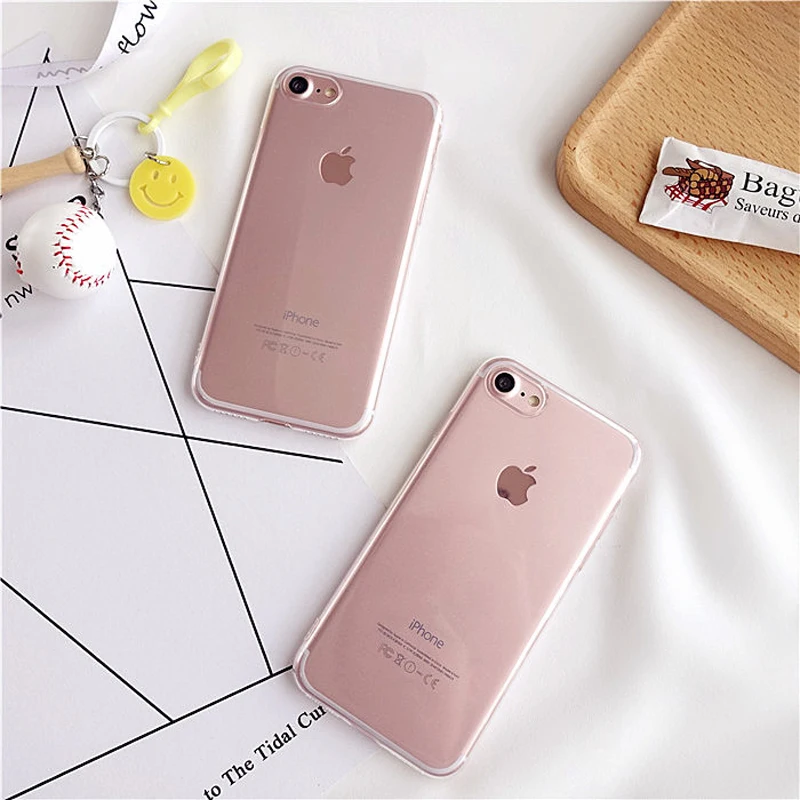 Dirt-resistant Plain Patterned For iPhone 7 plus Case for iphone 6/6s/7/8/6 plus/6s plus/8 casing shell carcasa de telefono |