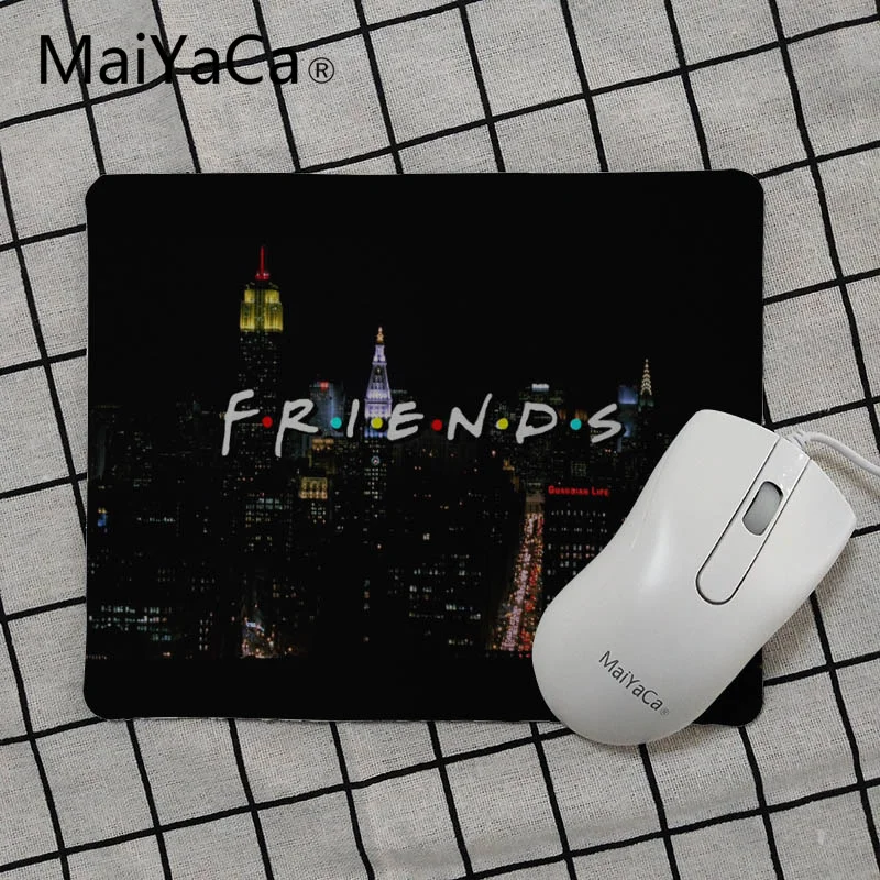 Винтажный крутой коврик для мыши MaiYaCa ТВ шоу друзей удобный маленький игровой